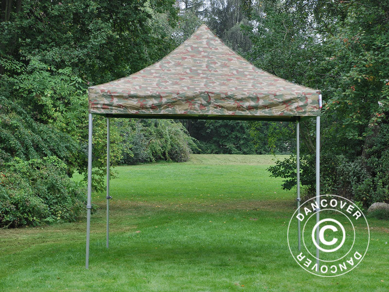 Pop up gazebo FleXtents PRO Steel 3x3 m Camouflage/Military