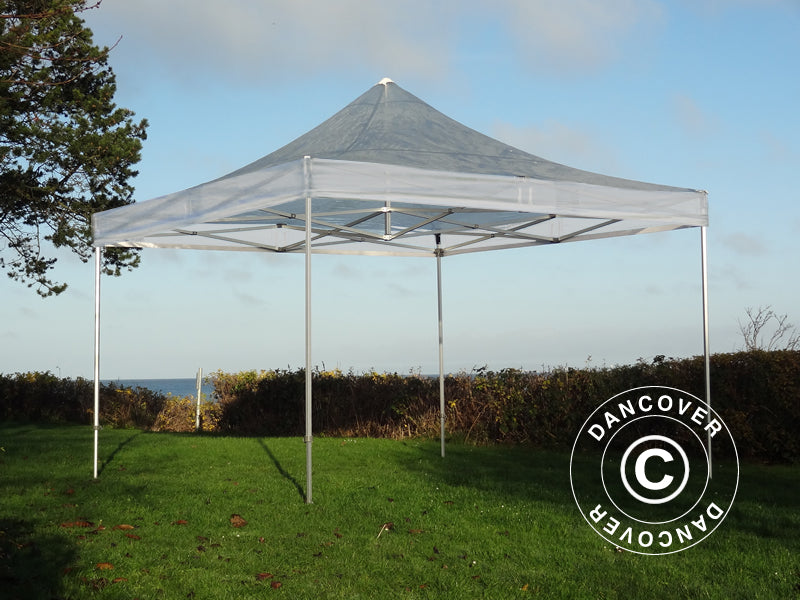 Pop up gazebo FleXtents PRO Steel 3x3 m Clear