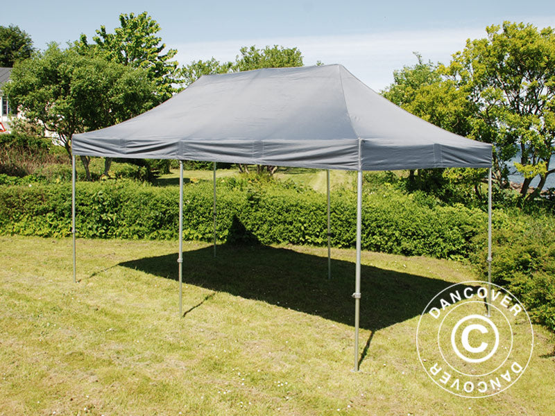 Pop up gazebo FleXtents PRO Steel 3x6 m Grey