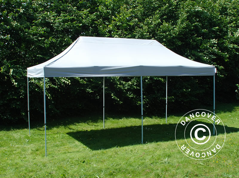 Pop up gazebo FleXtents PRO Steel 3x6 m Silver