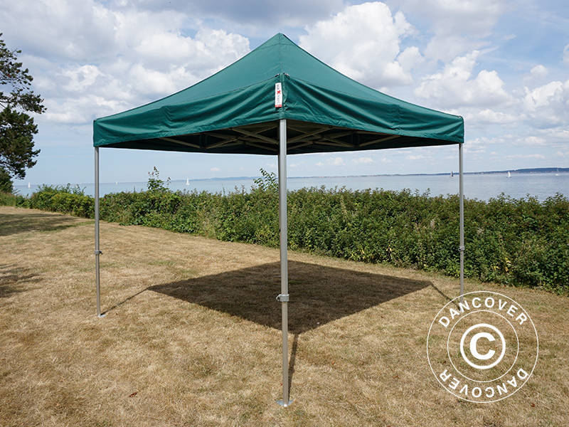 Pop up gazebo FleXtents PRO Steel 3x3 m Green