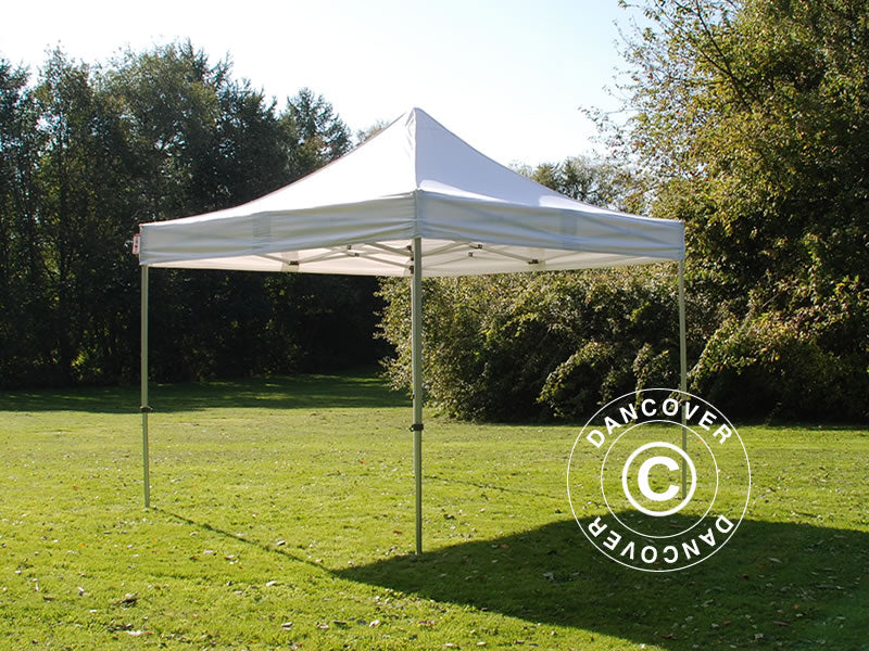 Pop up gazebo FleXtents Steel 4x4 m White