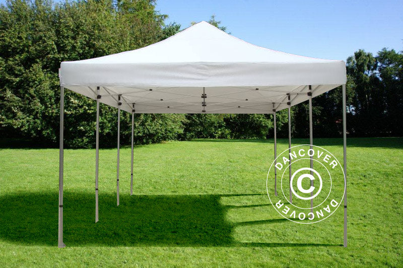 Pop up gazebo FleXtents Steel 4x6 m White