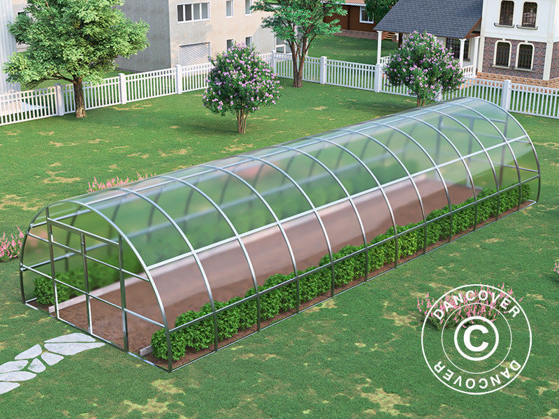 Greenhouse polycarbonate, Strong NOVA 48 m², 4x12 m, Silver