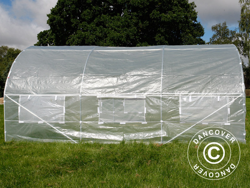 Polytunnel Greenhouse 3x3x2 m, 9 m², Transparent