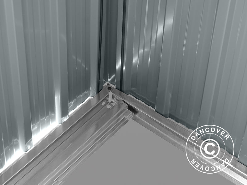 Garden shed w/skylight 2.38x2.79x2.02 m, 6.64 m², ProShed®, Anthracite