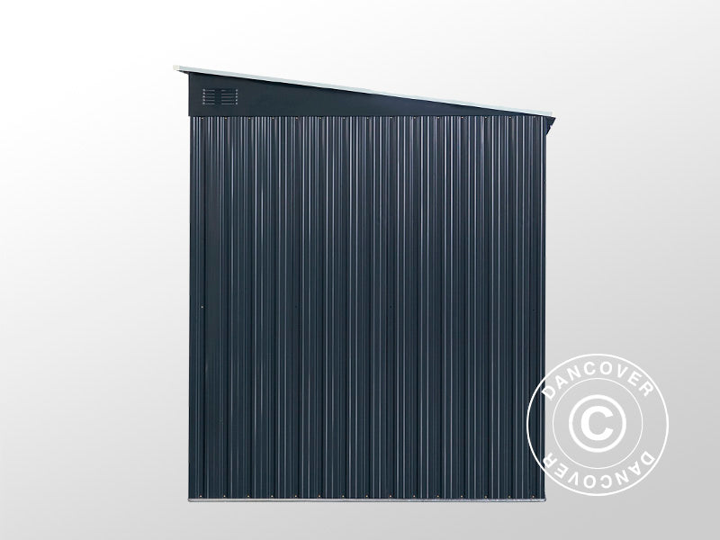 Garden Shed with Skylight 2.38x1.74x1.96 m, 4.14 m², ProShed®, Anthracite/White