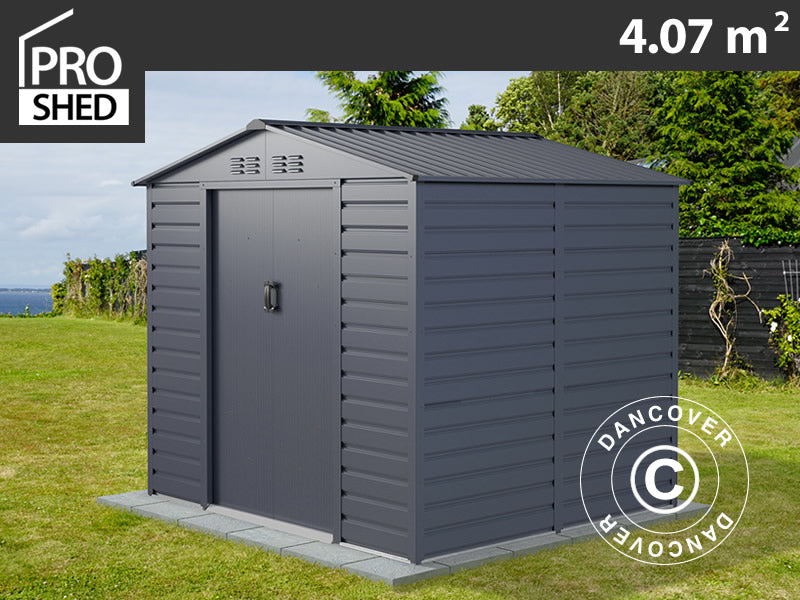 Garden shed 2.13x1.91x1.90 m, 4.07 m², ProShed®, Anthracite