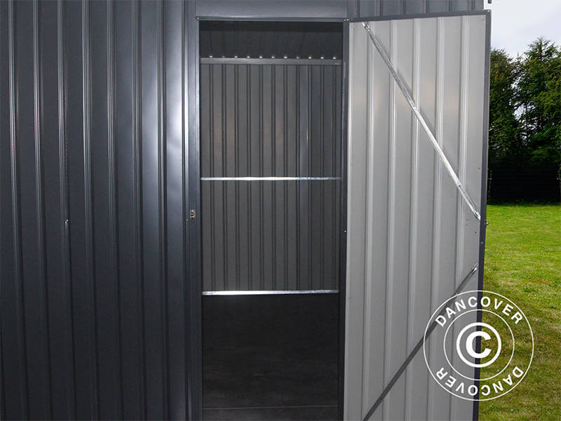 Metal garage 3.38x5.76x2.43 m, 19.47 m², ProShed®, Anthracite