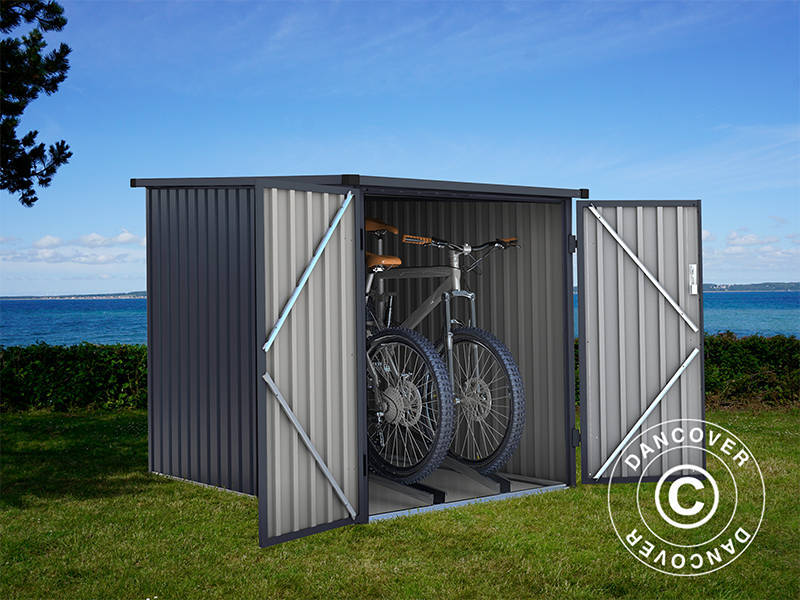 Bike shed 1.42x1.98x1.57 m ProShed®, 2.81 m², Anthracite
