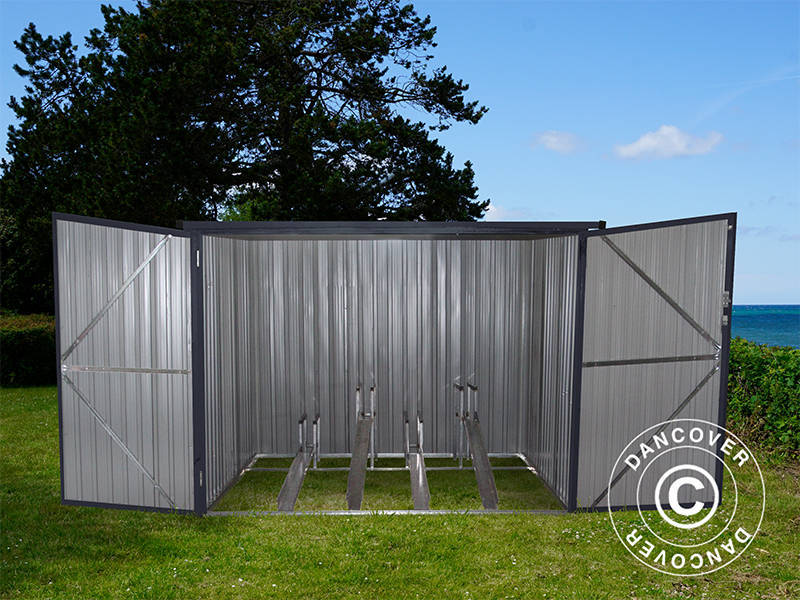 Bike shed 2.03x1.98x1.57 m, 4.02 m², ProShed®, Anthracite
