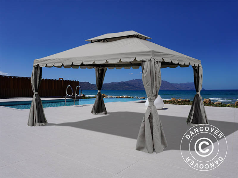 Gazebo Osiris 3x4 m, Grey