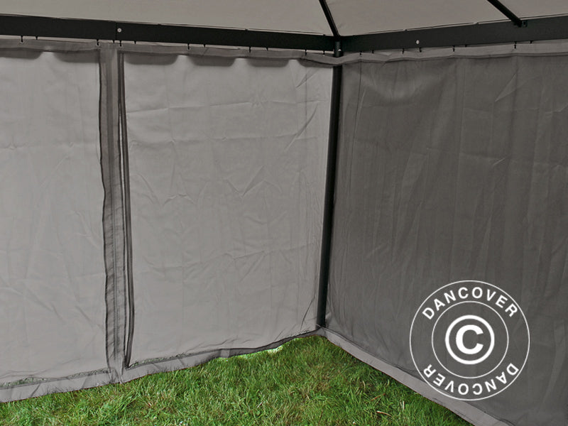 Gazebo Osiris 3x4 m, Grey