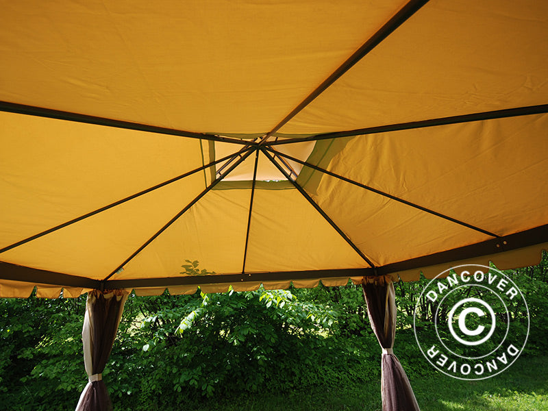 Gazebo Osiris 4x4 m, Dark beige
