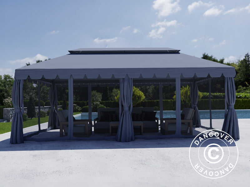 Gazebo Osiris 3x6 m, Grey