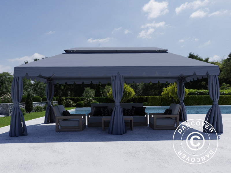 Gazebo Osiris 3x6 m, Grey