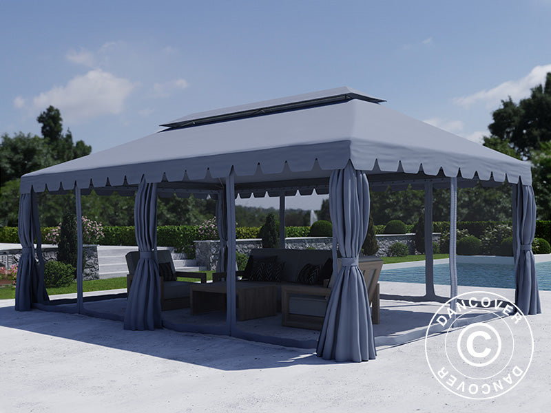 Gazebo Osiris 4x6 m, Grey