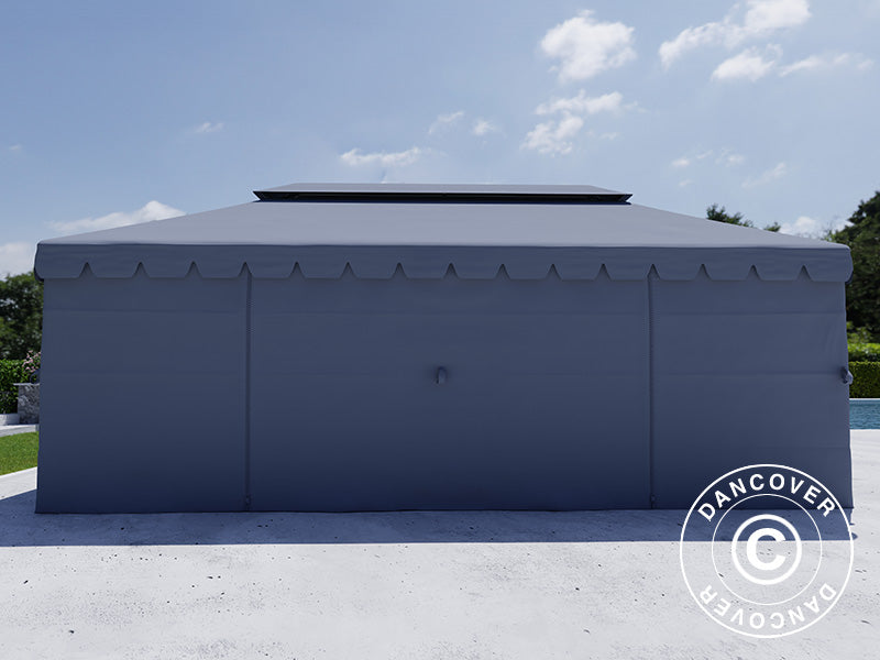 Gazebo Osiris 4x6 m, Grey