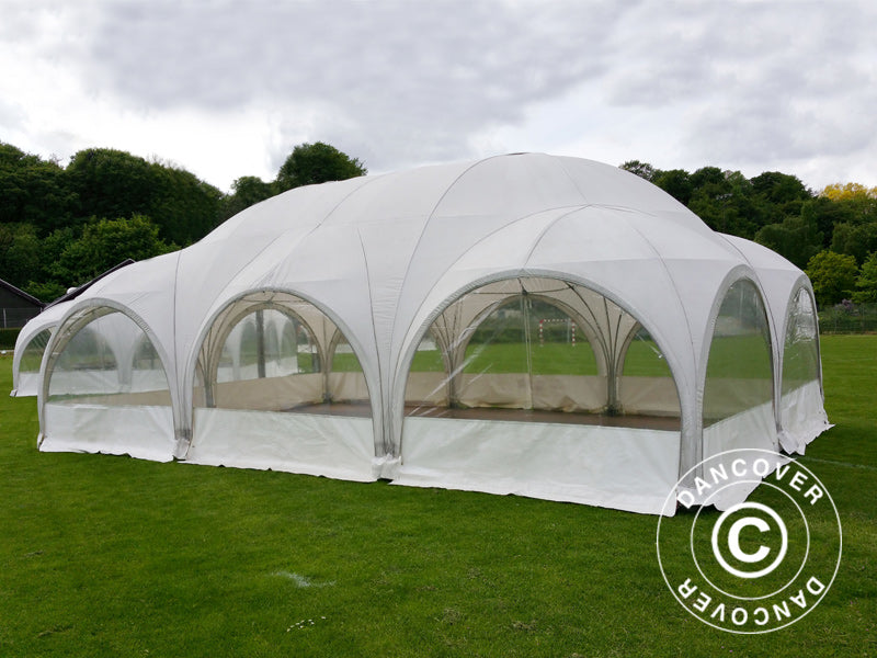 Dome marquee Multipavillon 6x9 m, White
