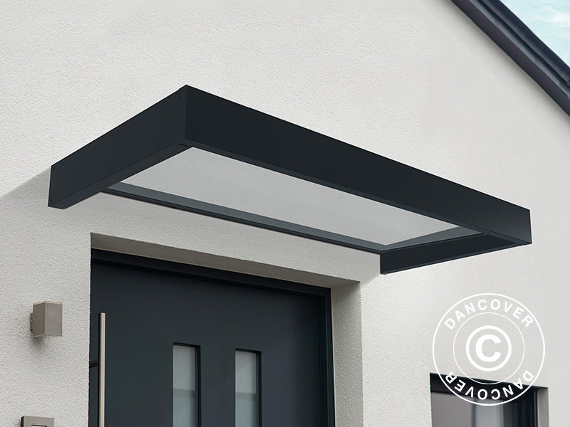 Canopy Sophia 2150, Palram/Canopia, 0.95x2.15x0.17 m, Dark Grey/Clear