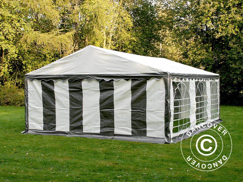 Marquee PLUS 5x6 m PE 700, Grey/White