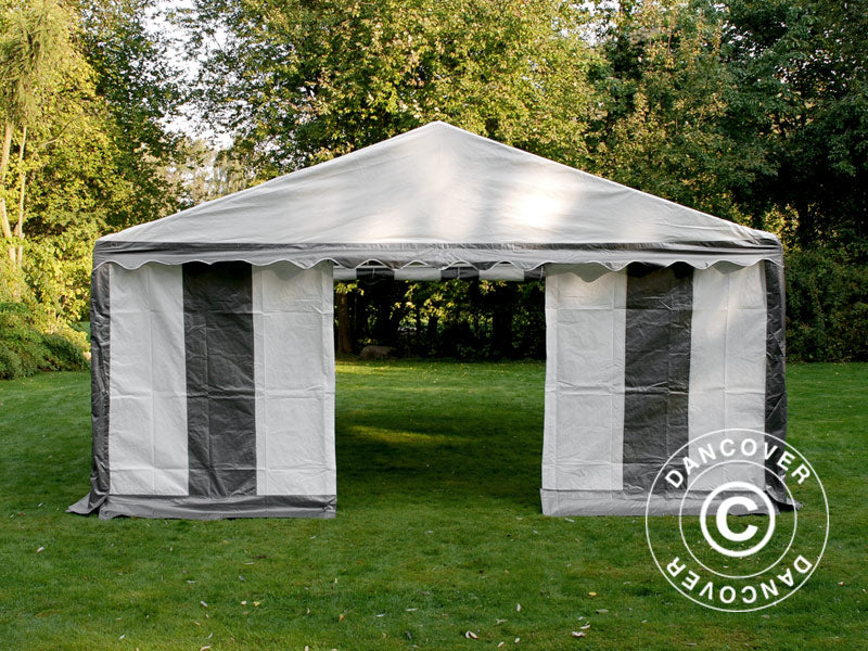 Marquee PLUS 5x6 m PE 700, Grey/White