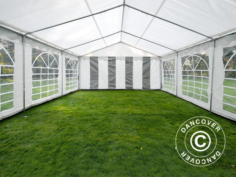 Marquee PLUS 5x6 m PE 700, Grey/White