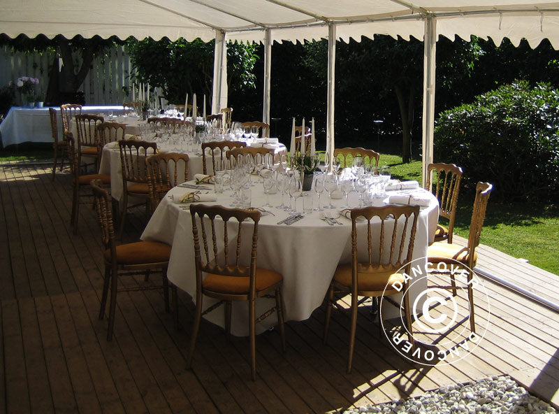 Marquee PLUS 5x6 m PE 700, Grey/White