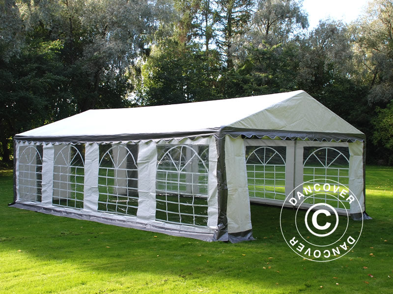 Marquee PLUS 4x8 m PE 700, Grey/White