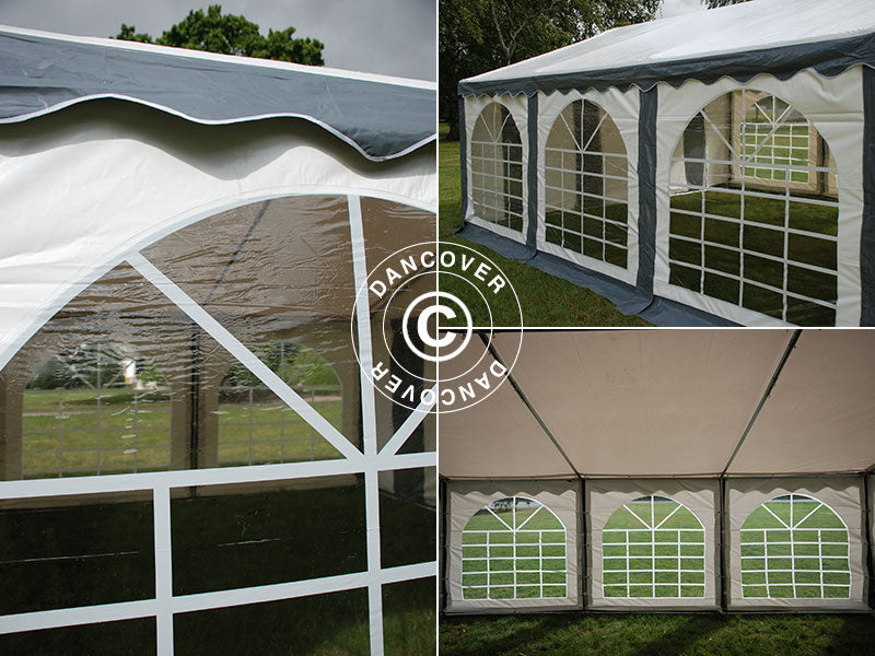 Marquee Original 3x6 m PVC 900, Grey/White