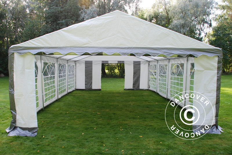 Marquee PLUS 5x8 m PE 700, Grey/White