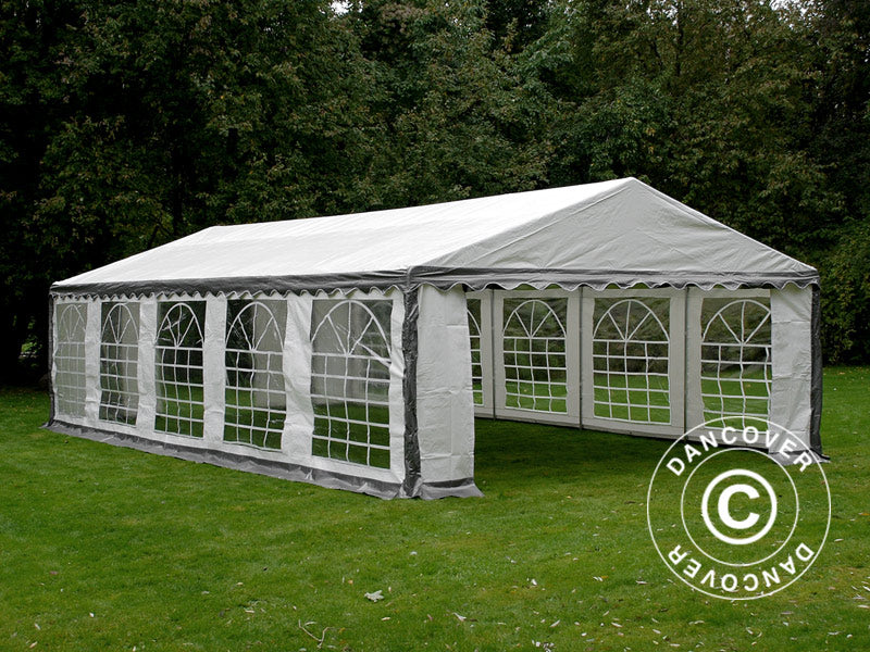 Marquee PLUS 5x10 m PE 700, Grey/White