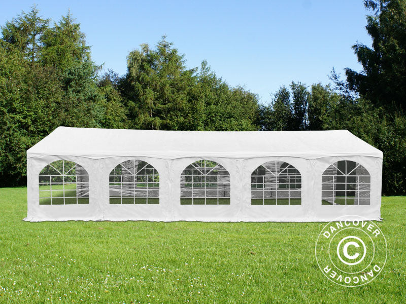 Marquee Original 5x10 m PVC 900, "Arched", White