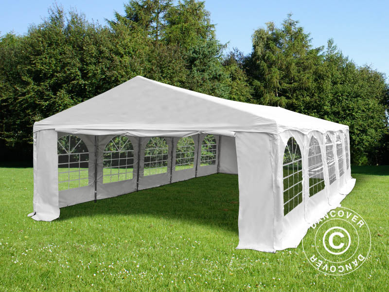 Marquee Original 5x10 m PVC 900, "Arched", White