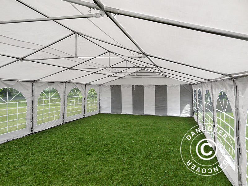 Marquee Exclusive 6x12 m PVC 900, Grey/White