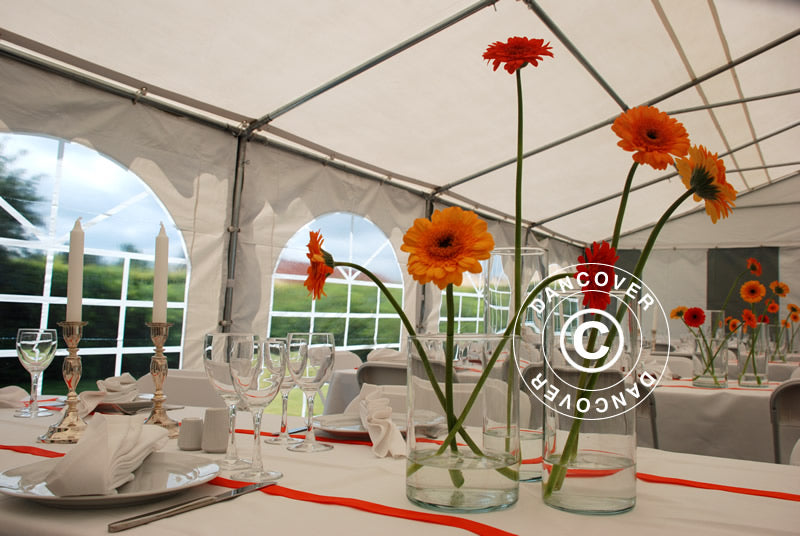 Marquee Original 6x8 m PVC 900, Grey/White