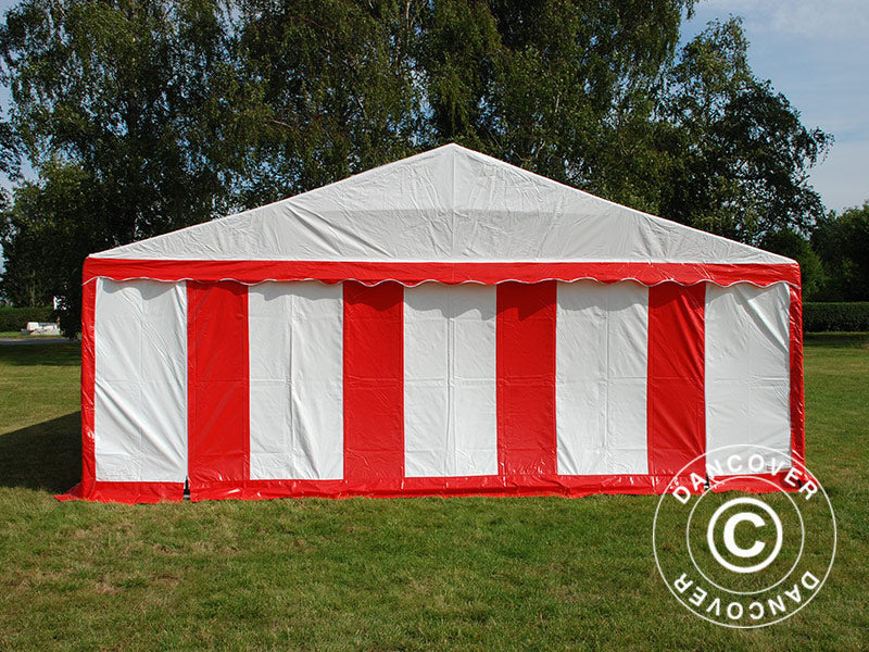Marquee Original 6x8 m PVC, Red/White