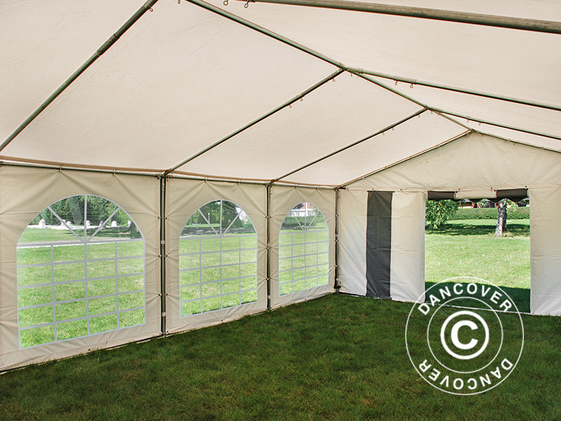 Marquee Original 4x8 m PVC 900, Grey/White