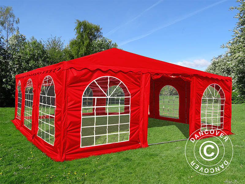 Pagoda Marquee UNICO 7x7 m, Red
