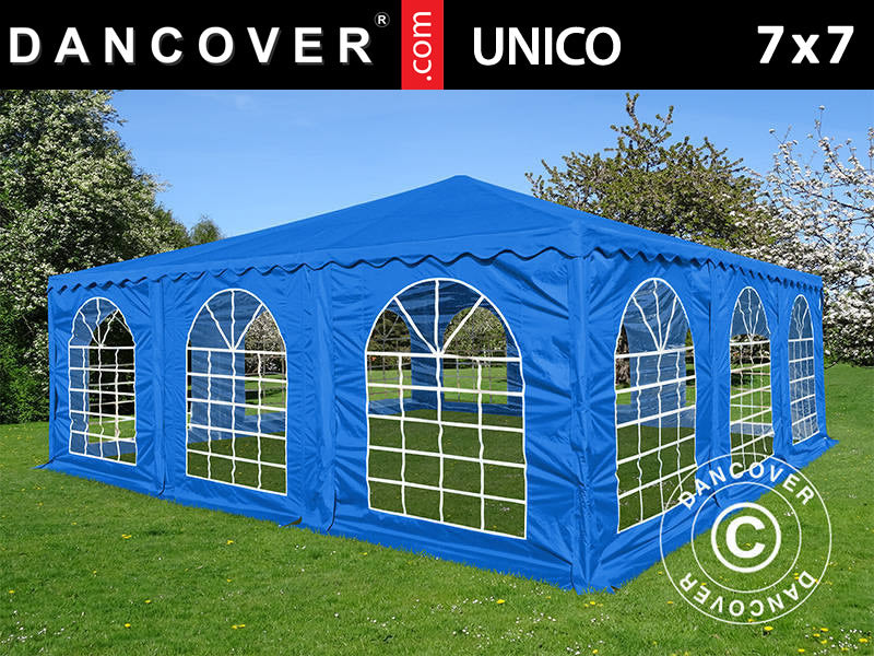 Pagoda Marquee UNICO 7x7 m, Blue