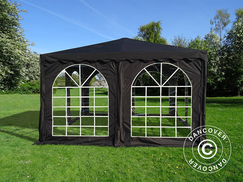 Pagoda Marquee UNICO 4x4 m, Black