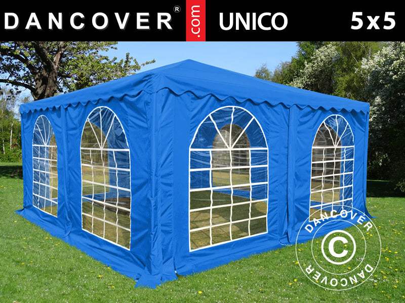 Pagoda Marquee UNICO 5x5 m, Blue