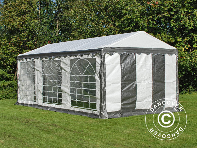 Marquee PLUS 4x6 m PE 700, Grey/White