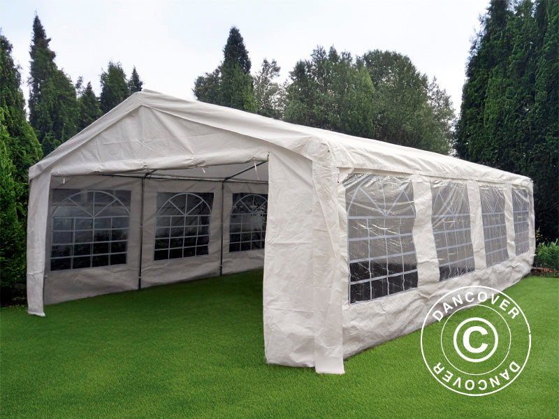 Marquee Basic 5x8 m PE 500, White