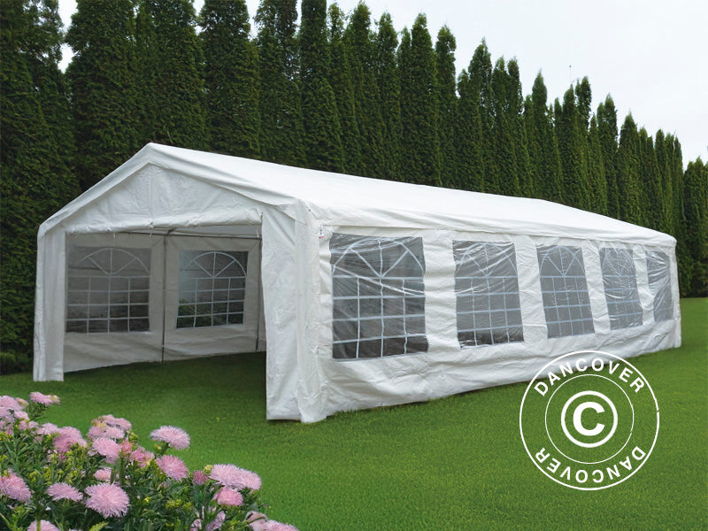 Marquee Basic 5x10 m PE 500, White