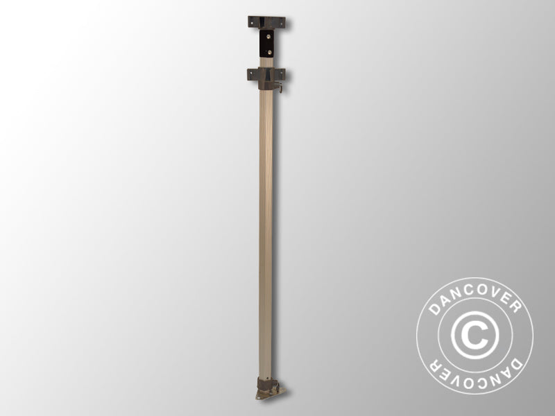 Complete middle leg 2.09/2.39 m, Black fitting