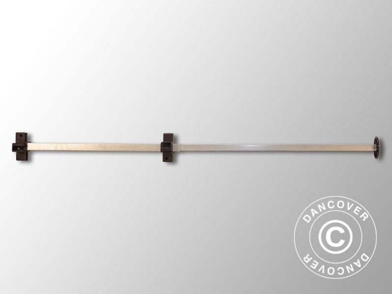 Complete roof pole 1.45 m, Black fitting