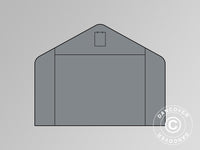 Endwall/door for Storage Shelter PRO 5x8 m and 5x10 m PE, Grey