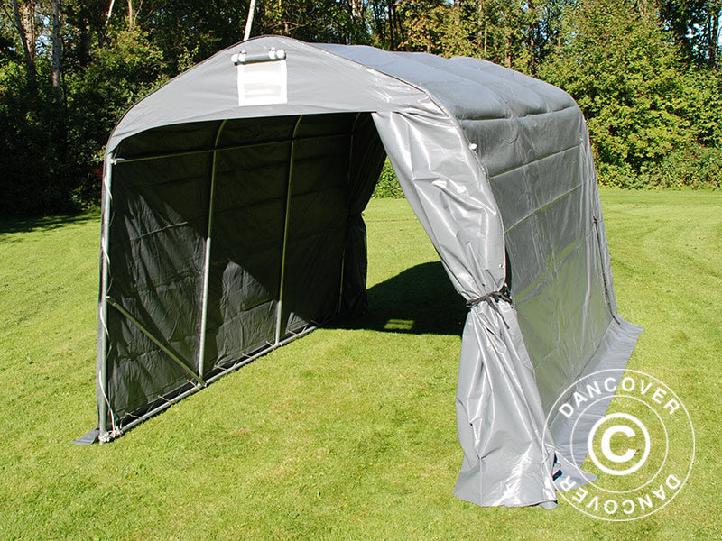 Storage tent PRO 2.4x3.6x2.34 m PVC, Grey