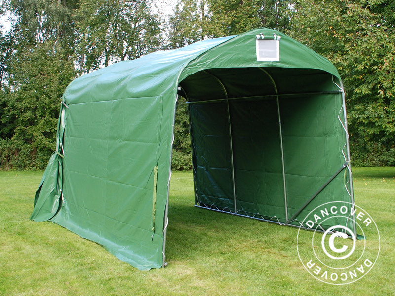 Storage tent PRO 2.4x3.6x2.34 m PVC, Green